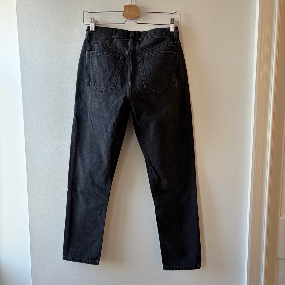 Free shipping! Everlane The Super-Soft Relaxed Jean - Black (Stormy) Size 25 - Picture 7 of 13